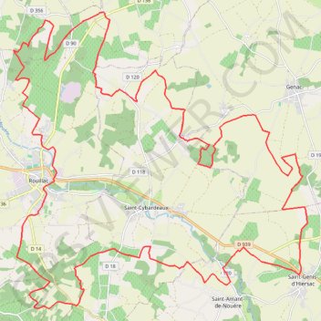 Itinéraire Jeudi, distance, dénivelé, altitude, carte, profil, trace GPS