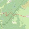 Itinéraire Track 2 août 2020 à 15:42, distance, dénivelé, altitude, carte, profil, trace GPS