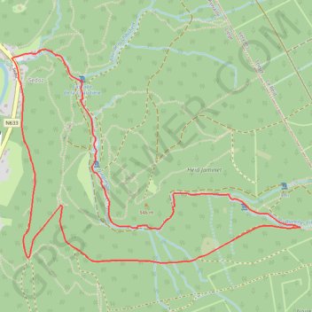 Itinéraire ANX-0W-01Q1-0097, distance, dénivelé, altitude, carte, profil, trace GPS