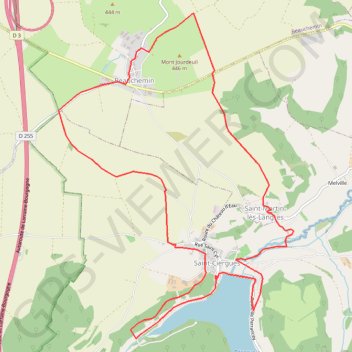 Itinéraire Sortie saint-ciergues, distance, dénivelé, altitude, carte, profil, trace GPS