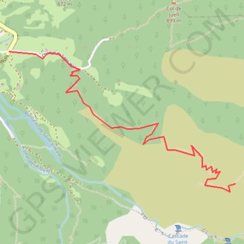 Itinéraire porteilla de dalt, distance, dénivelé, altitude, carte, profil, trace GPS