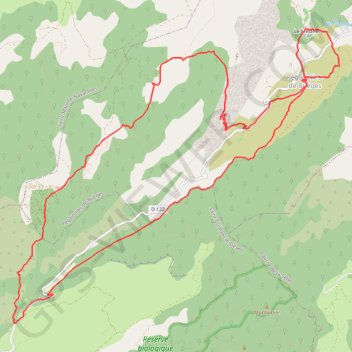 Itinéraire Rando la seranne, distance, dénivelé, altitude, carte, profil, trace GPS