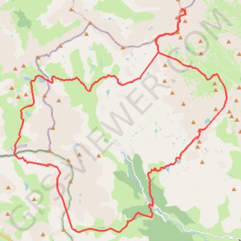 Itinéraire 3 jours en Thabor, distance, dénivelé, altitude, carte, profil, trace GPS