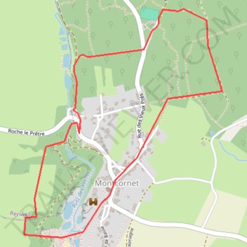Itinéraire PR 32 Les Seigneurs de Croy, distance, dénivelé, altitude, carte, profil, trace GPS