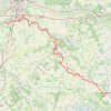 Itinéraire GR 46 : De Artannes-sur-Indre (Indre et Loire) à Buzançais (Indre), distance, dénivelé, altitude, carte, profil, trace GPS