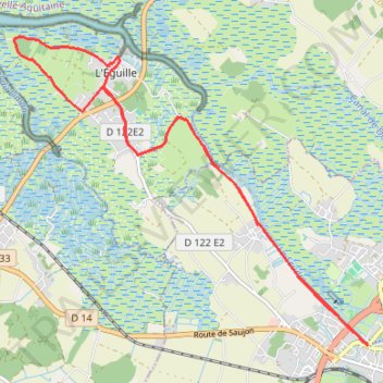 Itinéraire La Pointe de l'Eguille, distance, dénivelé, altitude, carte, profil, trace GPS