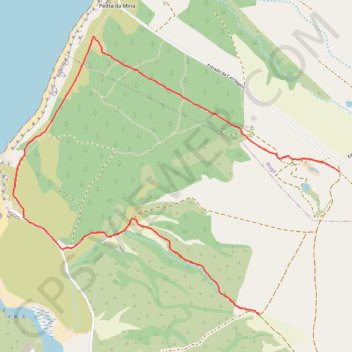 Itinéraire Rota Vicentina - Sentier des pêcheurs, distance, dénivelé, altitude, carte, profil, trace GPS