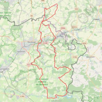 Itinéraire P&C 2023 100 km, distance, dénivelé, altitude, carte, profil, trace GPS