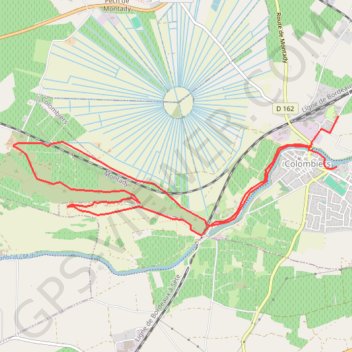 Itinéraire RANDO COLOMBIERS, distance, dénivelé, altitude, carte, profil, trace GPS