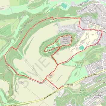 Itinéraire La motte Giron, distance, dénivelé, altitude, carte, profil, trace GPS