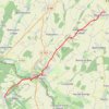 Itinéraire Delincourt - Jouy-sous-Thelle, distance, dénivelé, altitude, carte, profil, trace GPS