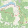 Itinéraire Chasteaux Forêt de Couzage par Neyragues, distance, dénivelé, altitude, carte, profil, trace GPS