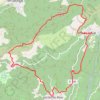 Itinéraire Prieuré de GRAMMONT, distance, dénivelé, altitude, carte, profil, trace GPS