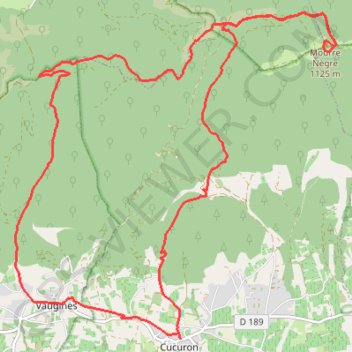 Itinéraire Le Mourre-Nègre, distance, dénivelé, altitude, carte, profil, trace GPS