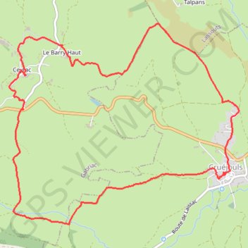 Itinéraire 12-219, distance, dénivelé, altitude, carte, profil, trace GPS
