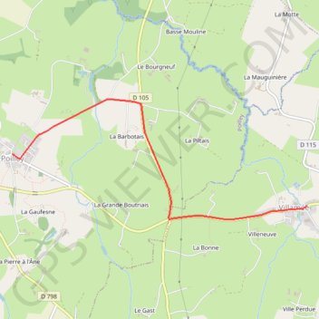 Itinéraire 7 - nb_2024_r13_villamee_poilley-19326730-1721314238-274, distance, dénivelé, altitude, carte, profil, trace GPS