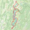 Itinéraire Tour du lac de Vouglans VTT, distance, dénivelé, altitude, carte, profil, trace GPS