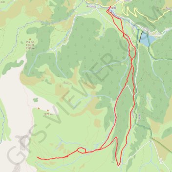 Itinéraire Col de Crabe, distance, dénivelé, altitude, carte, profil, trace GPS