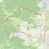 Itinéraire Vaugnerey (69), distance, dénivelé, altitude, carte, profil, trace GPS