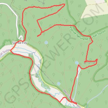 Itinéraire Saint Fol, distance, dénivelé, altitude, carte, profil, trace GPS