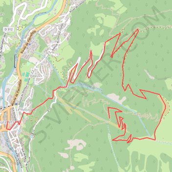Itinéraire Retour du Touron par Lisey, distance, dénivelé, altitude, carte, profil, trace GPS
