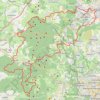 Itinéraire Rando des Puys - Mozac, distance, dénivelé, altitude, carte, profil, trace GPS