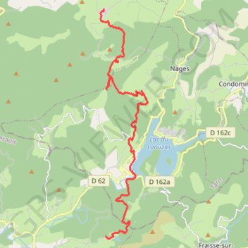 Itinéraire la moutouse les vidals_2021-07-13_08-45-12, distance, dénivelé, altitude, carte, profil, trace GPS