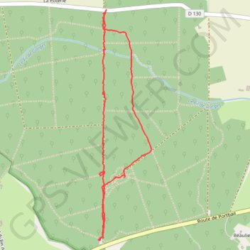 Itinéraire Saint Sauveur le Vicomte, distance, dénivelé, altitude, carte, profil, trace GPS