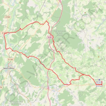 Itinéraire Track liberty-2023-11-05T16:42:38.695Z, distance, dénivelé, altitude, carte, profil, trace GPS
