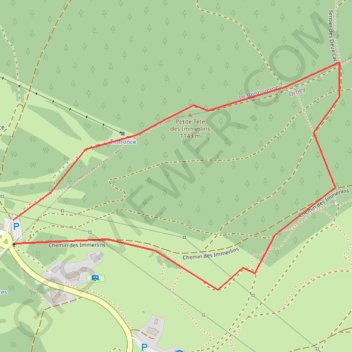 Itinéraire Circuit des Immerlins, distance, dénivelé, altitude, carte, profil, trace GPS