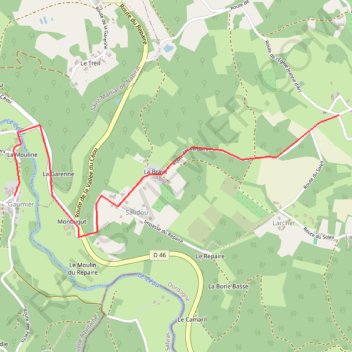 Itinéraire 449077, distance, dénivelé, altitude, carte, profil, trace GPS