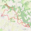 Itinéraire Les Roches du Diable, distance, dénivelé, altitude, carte, profil, trace GPS