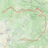 Itinéraire Trail ventoux, distance, dénivelé, altitude, carte, profil, trace GPS