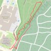 Itinéraire Traces enregistrées avec OSMTracker pour Android™, distance, dénivelé, altitude, carte, profil, trace GPS