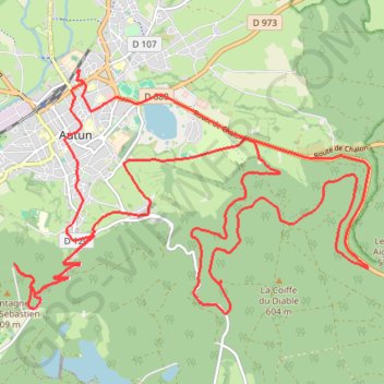 Itinéraire Variations Autunoises, distance, dénivelé, altitude, carte, profil, trace GPS
