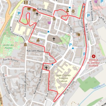 Itinéraire Jazz-Colore 2025, distance, dénivelé, altitude, carte, profil, trace GPS