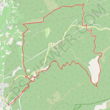 Itinéraire Les Bergeries Villes sur Auzon, distance, dénivelé, altitude, carte, profil, trace GPS