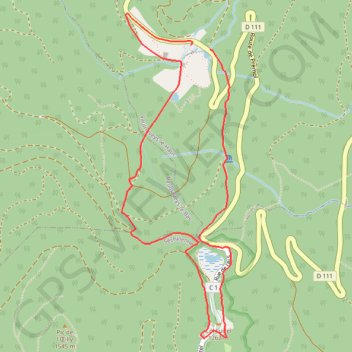 Itinéraire De Prémol au lac de Luitel, distance, dénivelé, altitude, carte, profil, trace GPS