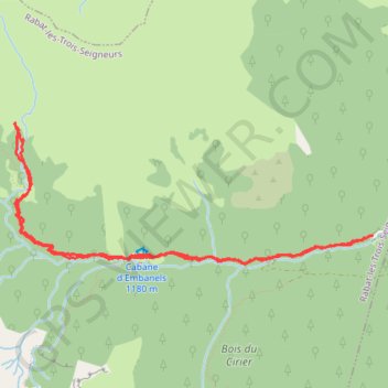 Itinéraire En allant vers le Pic de la Journalade, distance, dénivelé, altitude, carte, profil, trace GPS