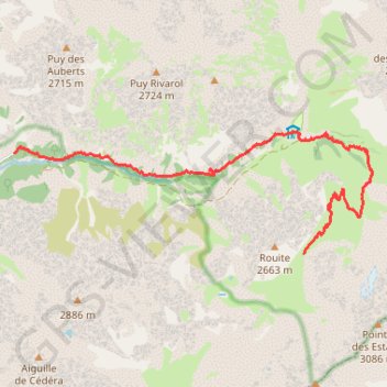 Itinéraire Col du Cheval, distance, dénivelé, altitude, carte, profil, trace GPS