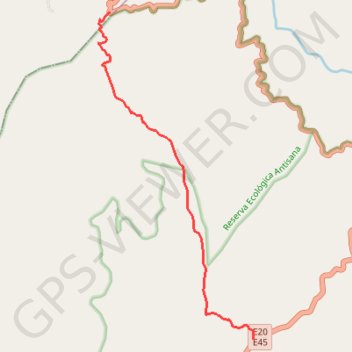 Itinéraire Ecu_44_Cordillera_de_los_Guacamayos, distance, dénivelé, altitude, carte, profil, trace GPS