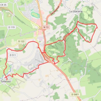 Itinéraire 3 - pedestre_19km_2025-15361053-1756023643-844, distance, dénivelé, altitude, carte, profil, trace GPS