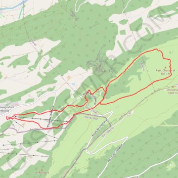 Itinéraire Ski de rando au Chasseral, distance, dénivelé, altitude, carte, profil, trace GPS