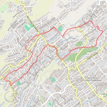Itinéraire track, distance, dénivelé, altitude, carte, profil, trace GPS