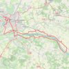 Itinéraire Gennes par Ghier_91 km, distance, dénivelé, altitude, carte, profil, trace GPS