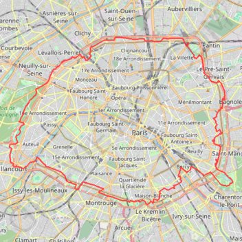 Itinéraire GR75 - JJ, distance, dénivelé, altitude, carte, profil, trace GPS