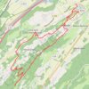 Itinéraire Tours Montmayeur (Combe de Savoie), distance, dénivelé, altitude, carte, profil, trace GPS