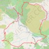 Itinéraire Salagou - La Dourbie, distance, dénivelé, altitude, carte, profil, trace GPS