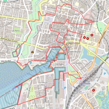 Itinéraire PR J5A Final - Circuit La-Rochelle - 11.3km, distance, dénivelé, altitude, carte, profil, trace GPS