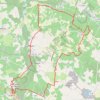 Itinéraire St Sulpice vers Bas Pays 33 kms, distance, dénivelé, altitude, carte, profil, trace GPS